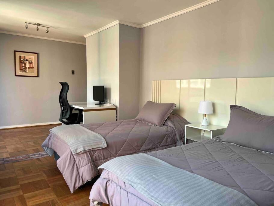 Apartamento En Centro Historico Santiago, Dos Dormitorios Kültér fotó